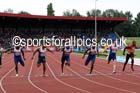 Mens 100 metres, British Championships, Birmingham. Photo: David T. Hewitson/Sports for All Pics